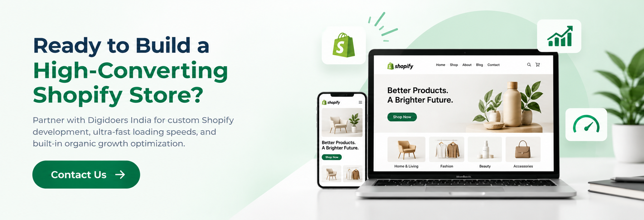 build shopfy store