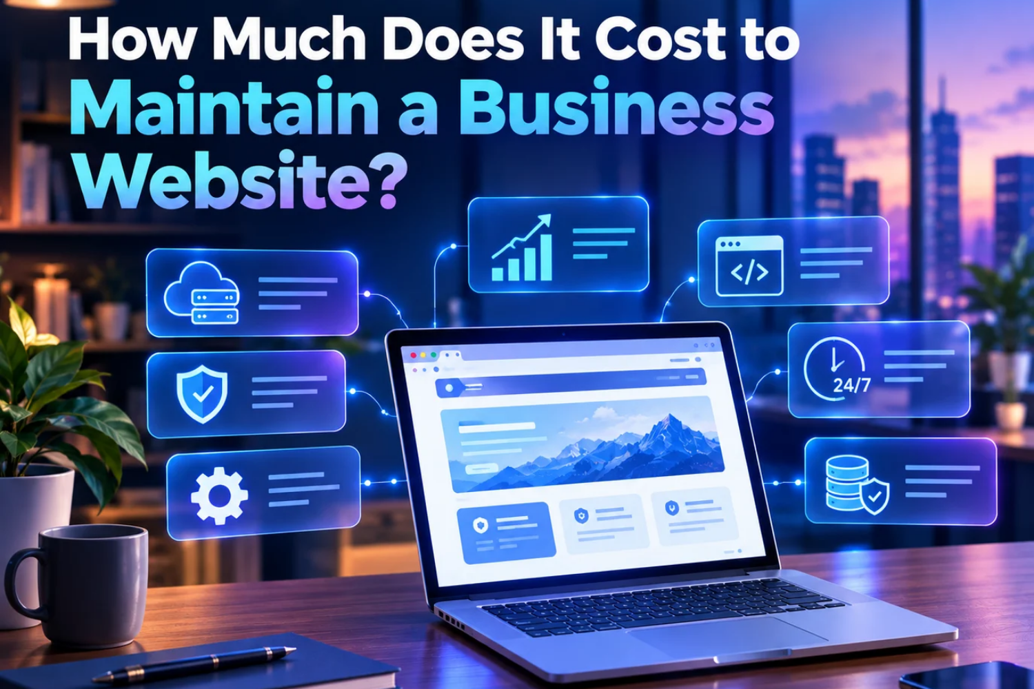 cost of website maintenance